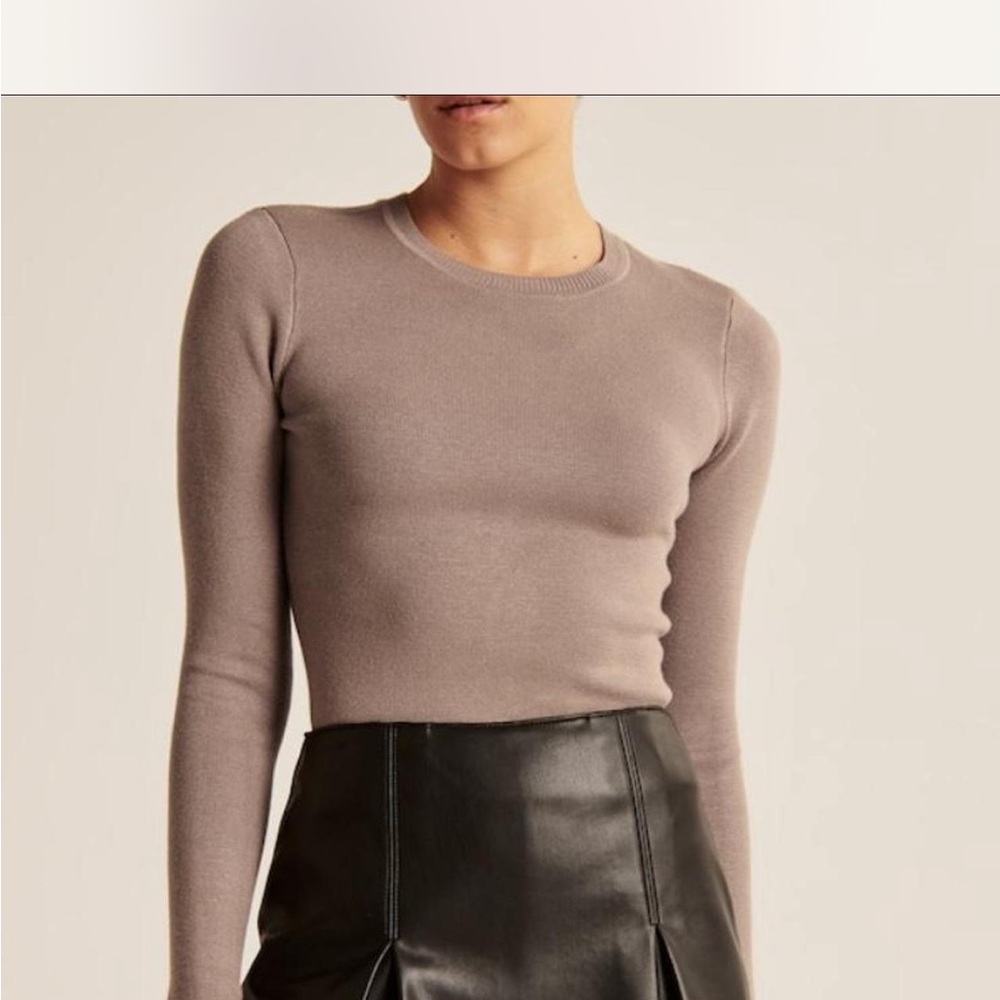 Abercrombie & Fitch Wool Long Sleeve Crop Top Bundle